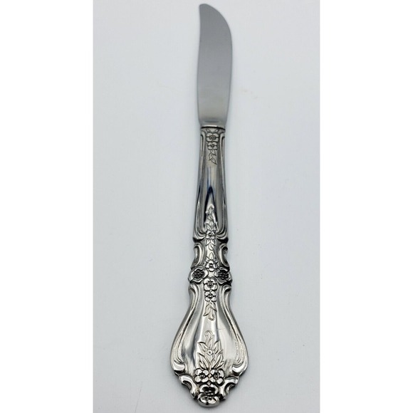 Stanley Roberts Other - Rogers Co Stanley Roberts Kings Berry Pattern Stainles Dinner Knife Butter Korea